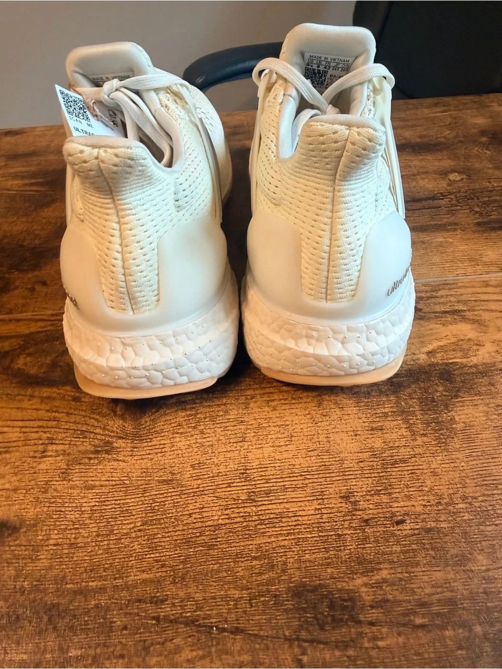adidas Womens Ultraboost Sneakers - Off-White/Cream 9.5W